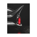 Ruby Tail - Classic Car Wall Art | Canvas