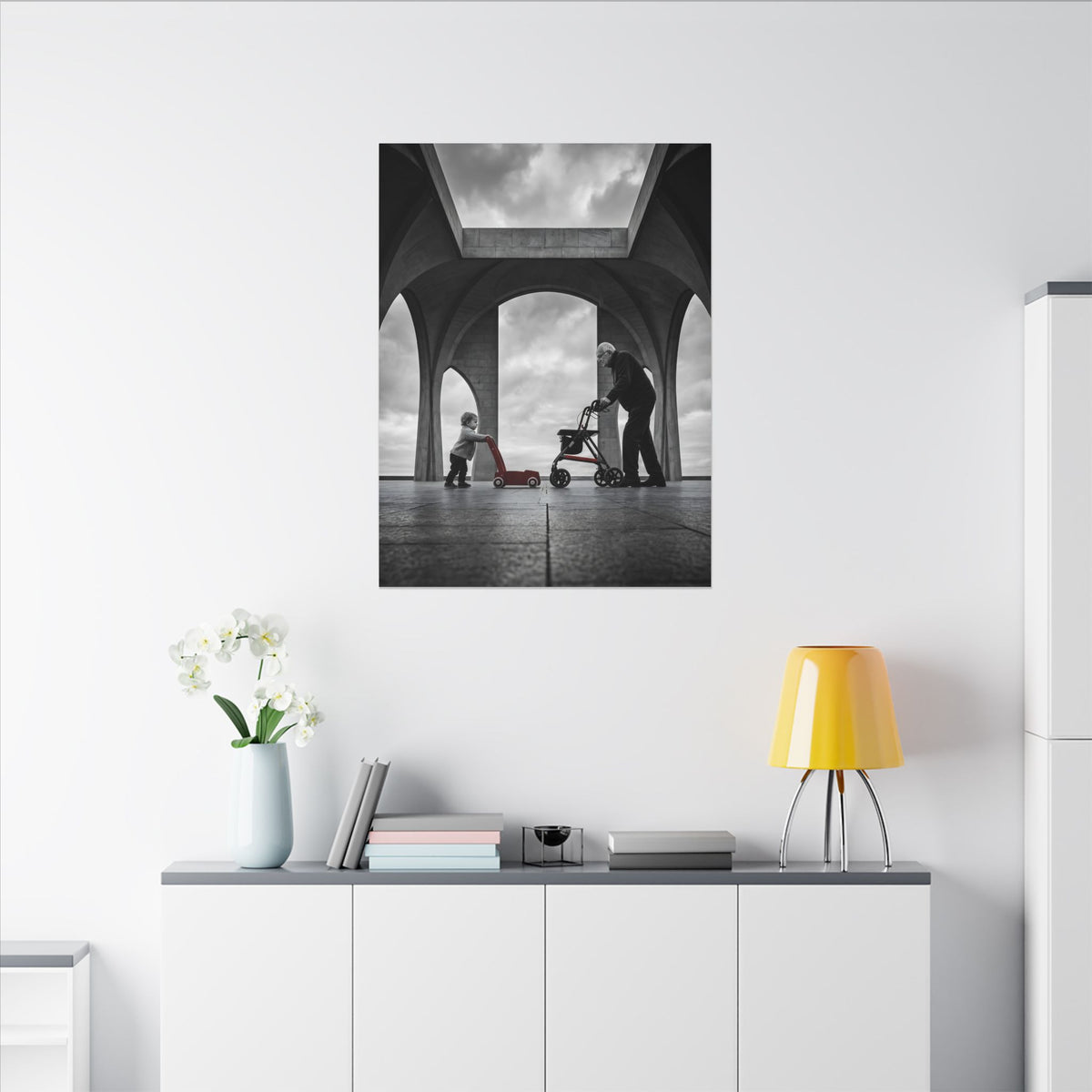 Between the Arches - Bedroom Wall Art | Canvas