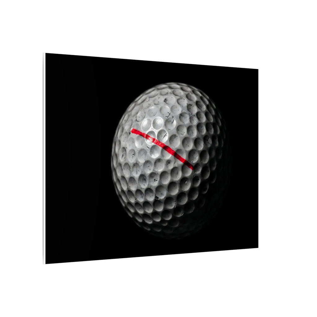 Still in Play - Golf Artwork | Canvas (Landscape)