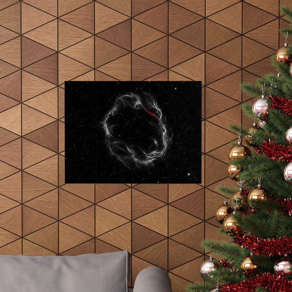 Charged Veil - Space Wall Art | Matte Poster (Landscape)