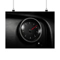 Redline Gauge - Tachometer Wall Art | Matte Poster (Landscape)