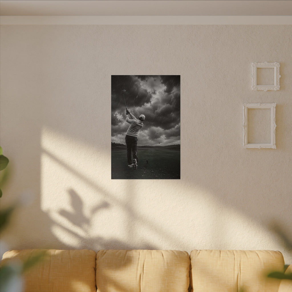 Storm Round - Golf Wall Art | Canvas