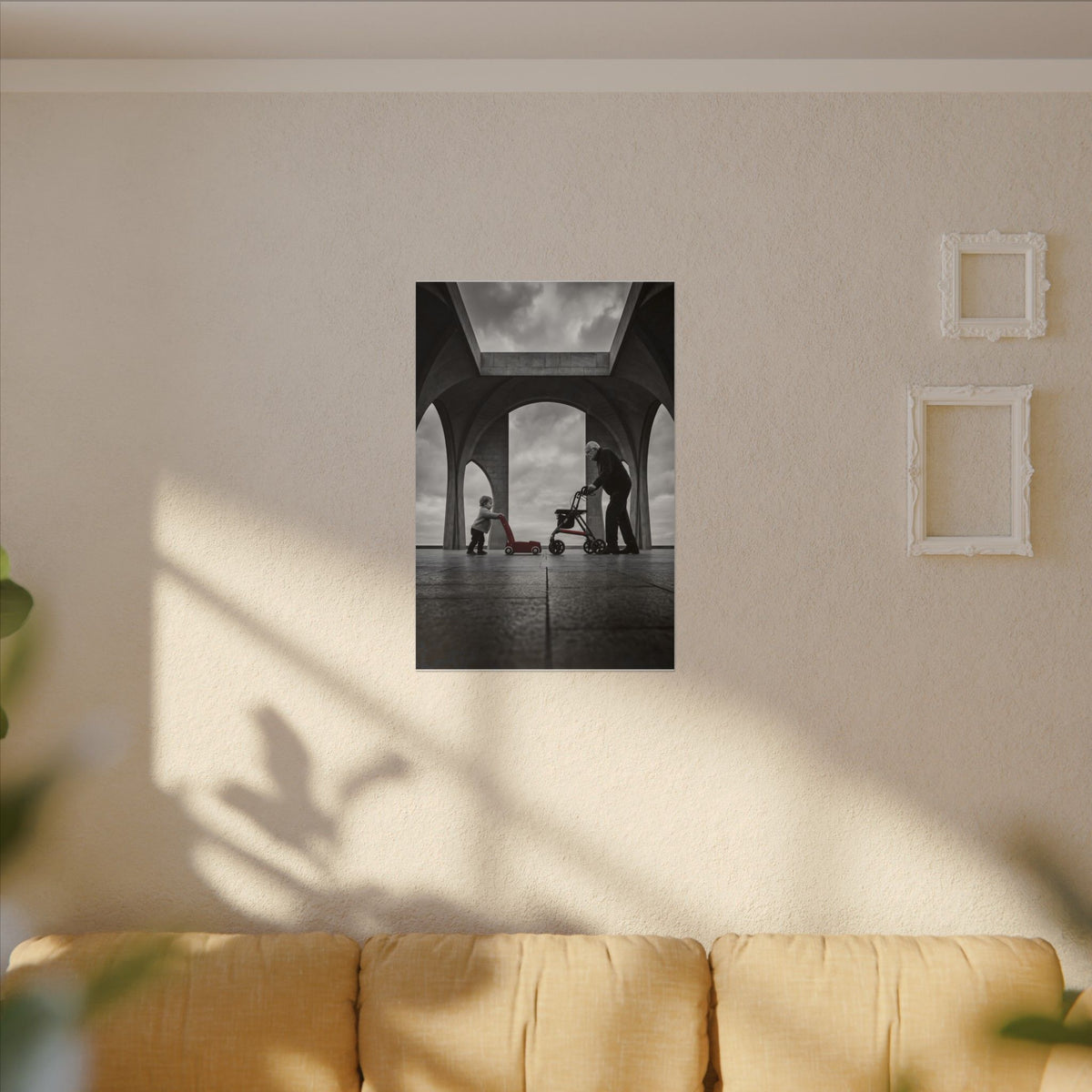 Between the Arches - Bedroom Wall Art | Canvas