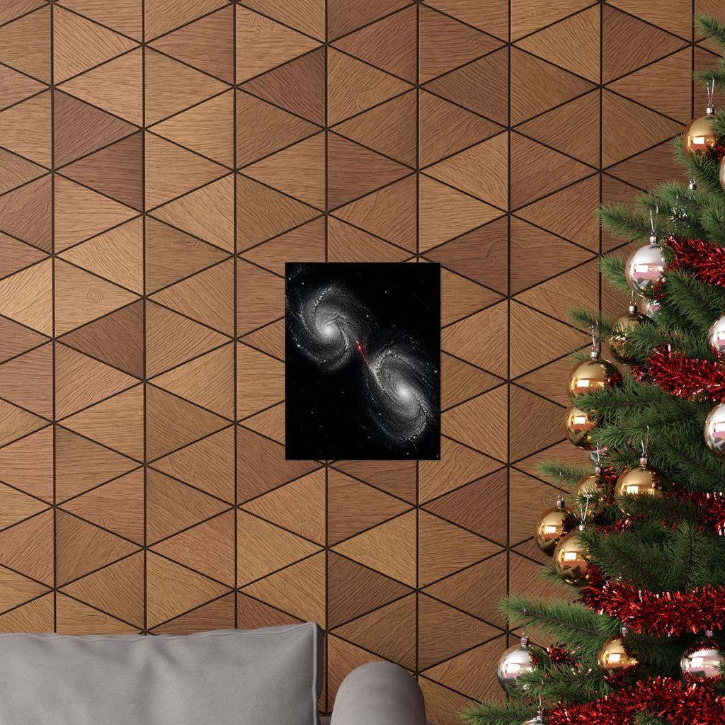 Collision Course - Space Wall Art | Matte Poster