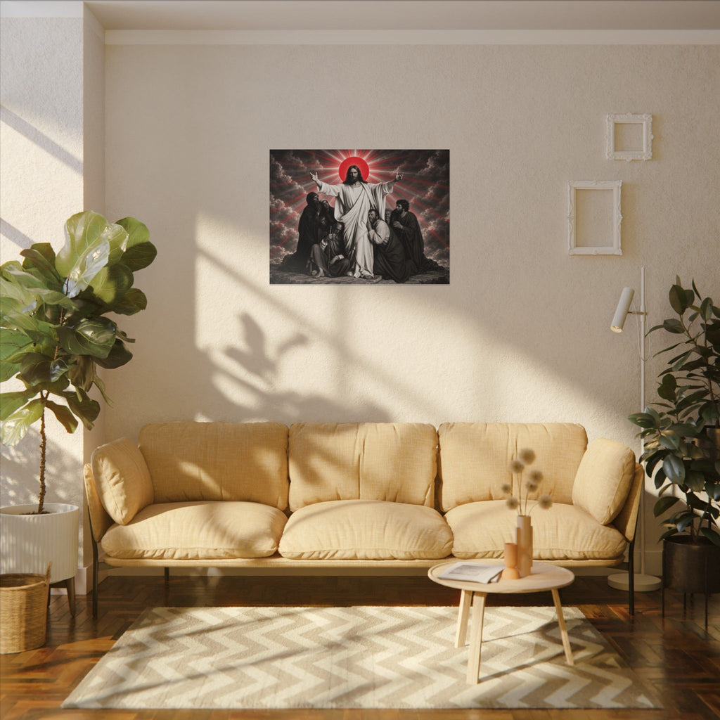 Christ and the Disciples - Christian Wall Art | Canvas (Landscape)
