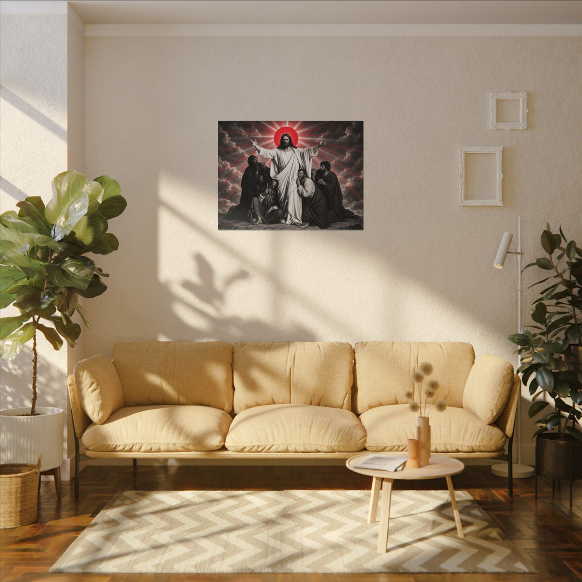 Christ and the Disciples - Christian Wall Art | Canvas (Landscape)