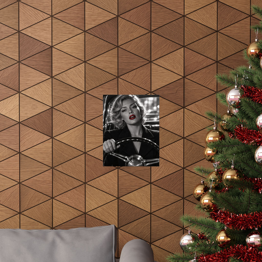 Night Drive - Bedroom Wall Art | Matte Poster