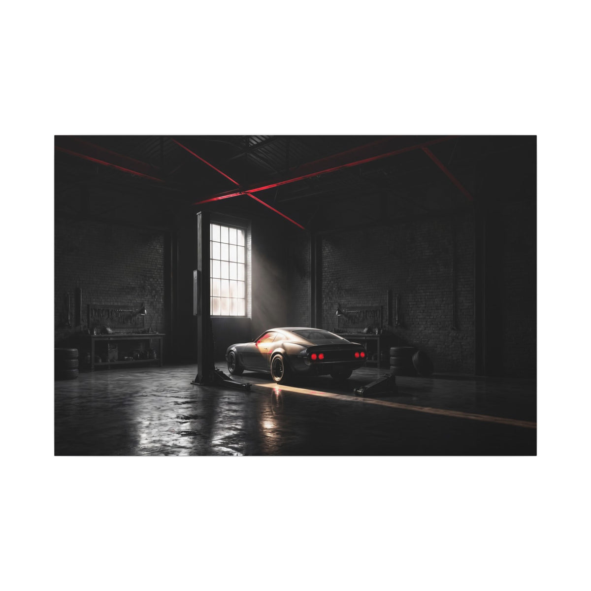 Collector Morning - Garage Wall Art | Canvas (Landscape)