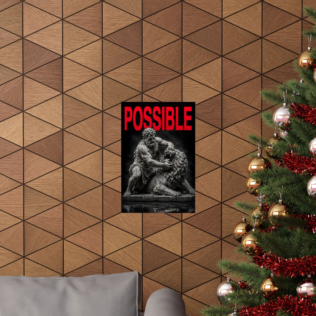 Possible - Hercules Artwork | Matte Poster