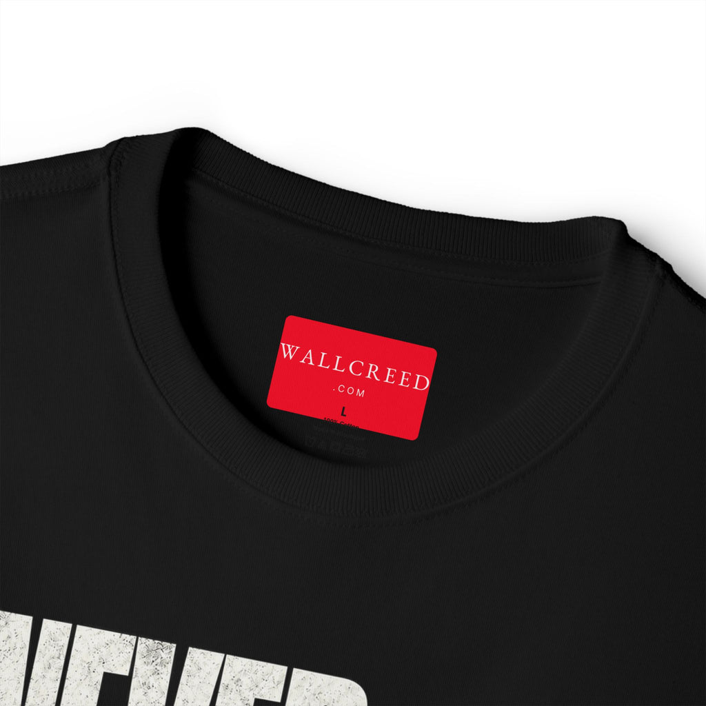 Never Fold | Heavyweight Tee (Front + Back)