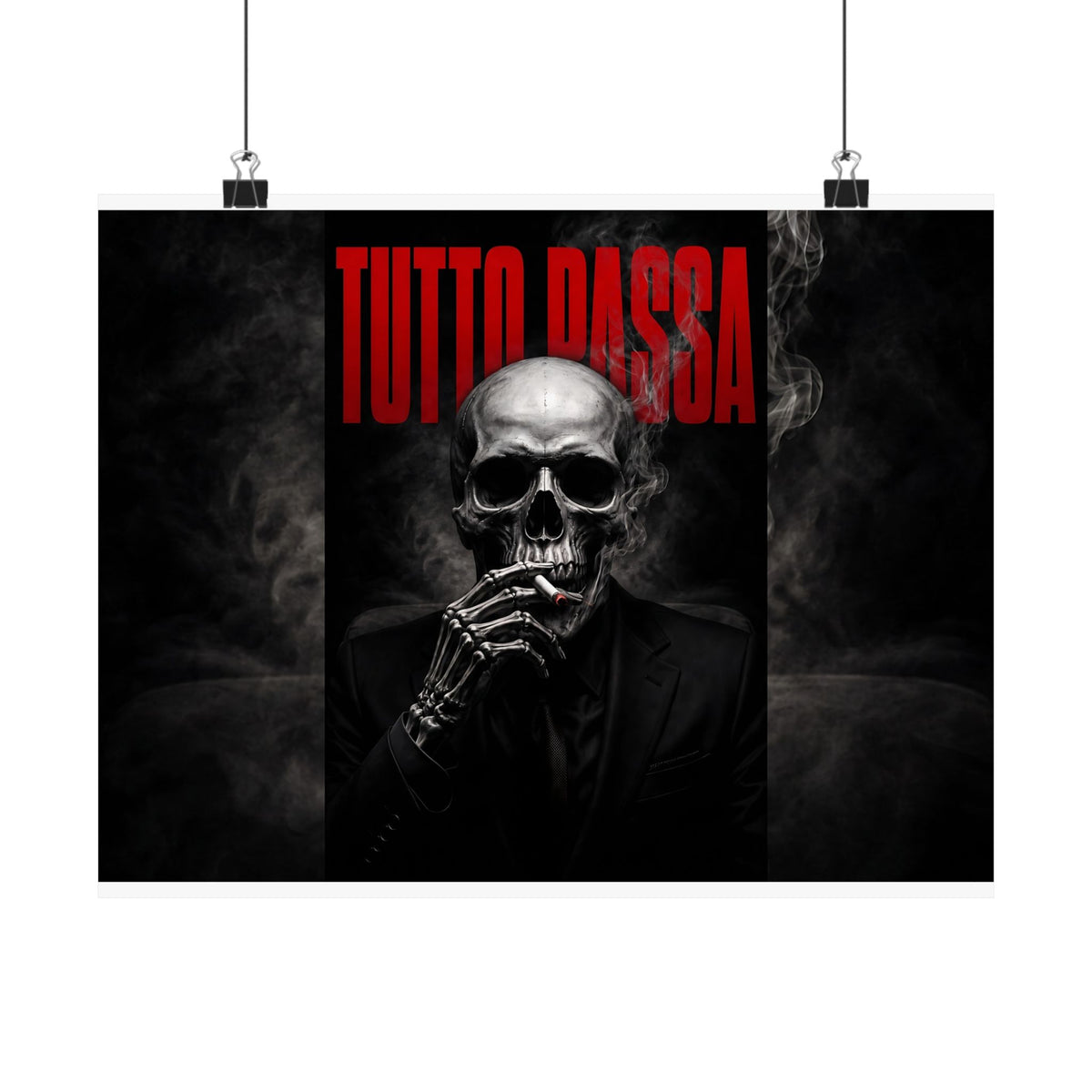 Tutto Passa - Memento Mori | Matte Poster (Landscape)