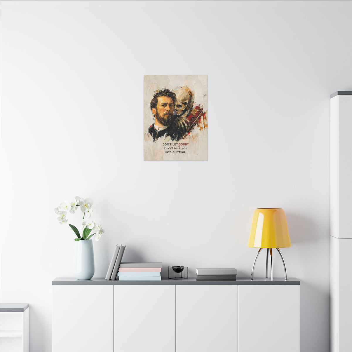 Don't Let Doubt - Motivational Wall Art | Canvas