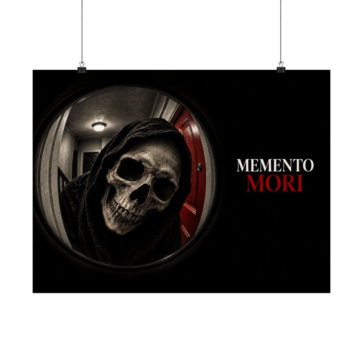 Memento Mori - Dark Wall Art | Matte Poster (Landscape)