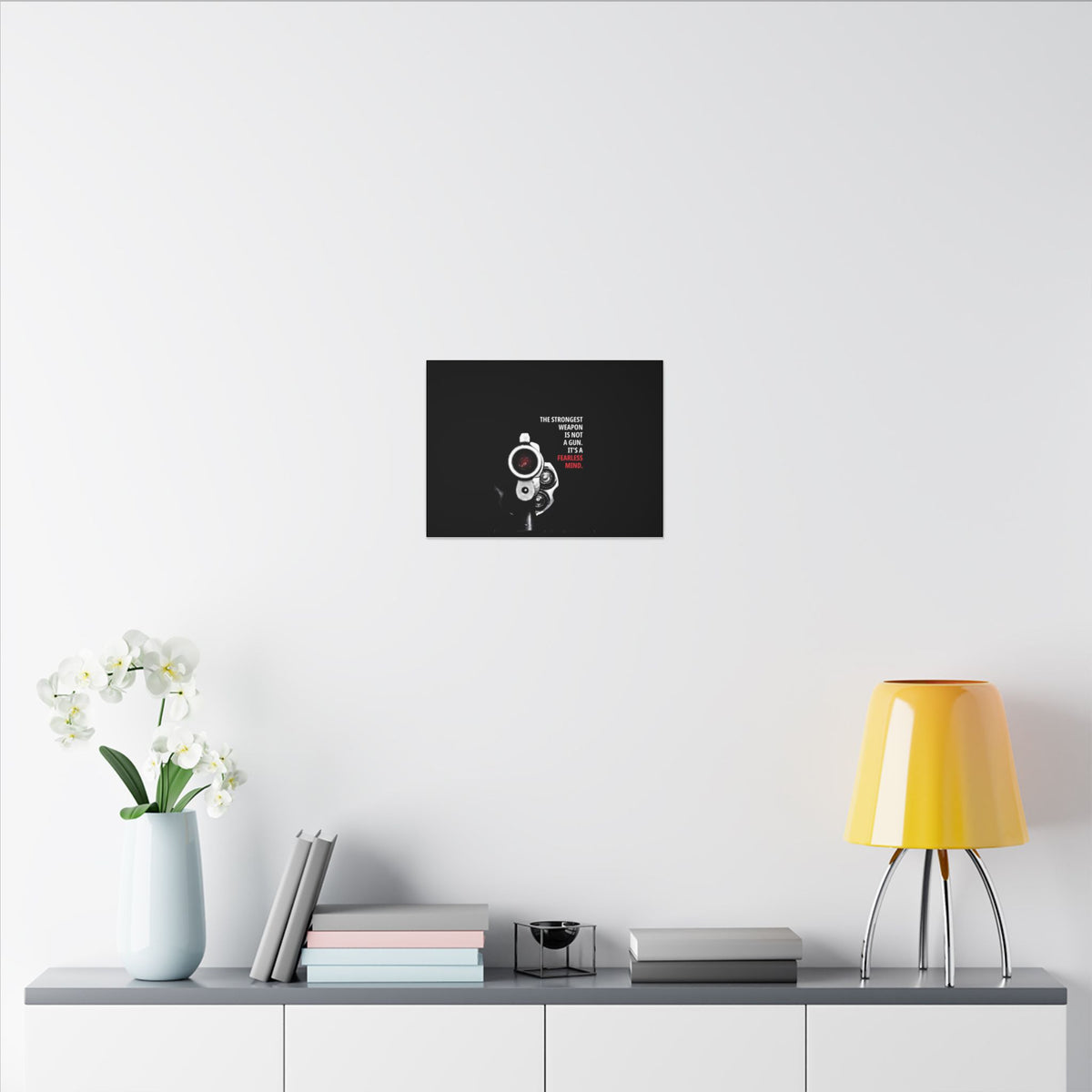 A Fearless Mind - Mindset Wall Art | Canvas (Landscape)