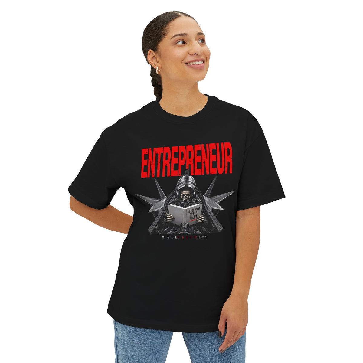 Entrepreneur | Heavyweight Tee (Front + Back)