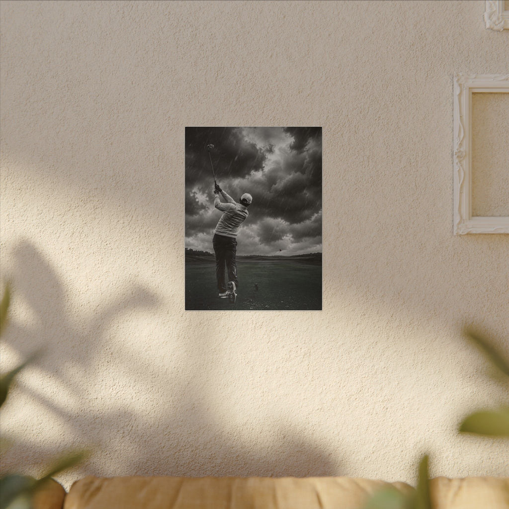 Storm Round - Golf Wall Art | Canvas