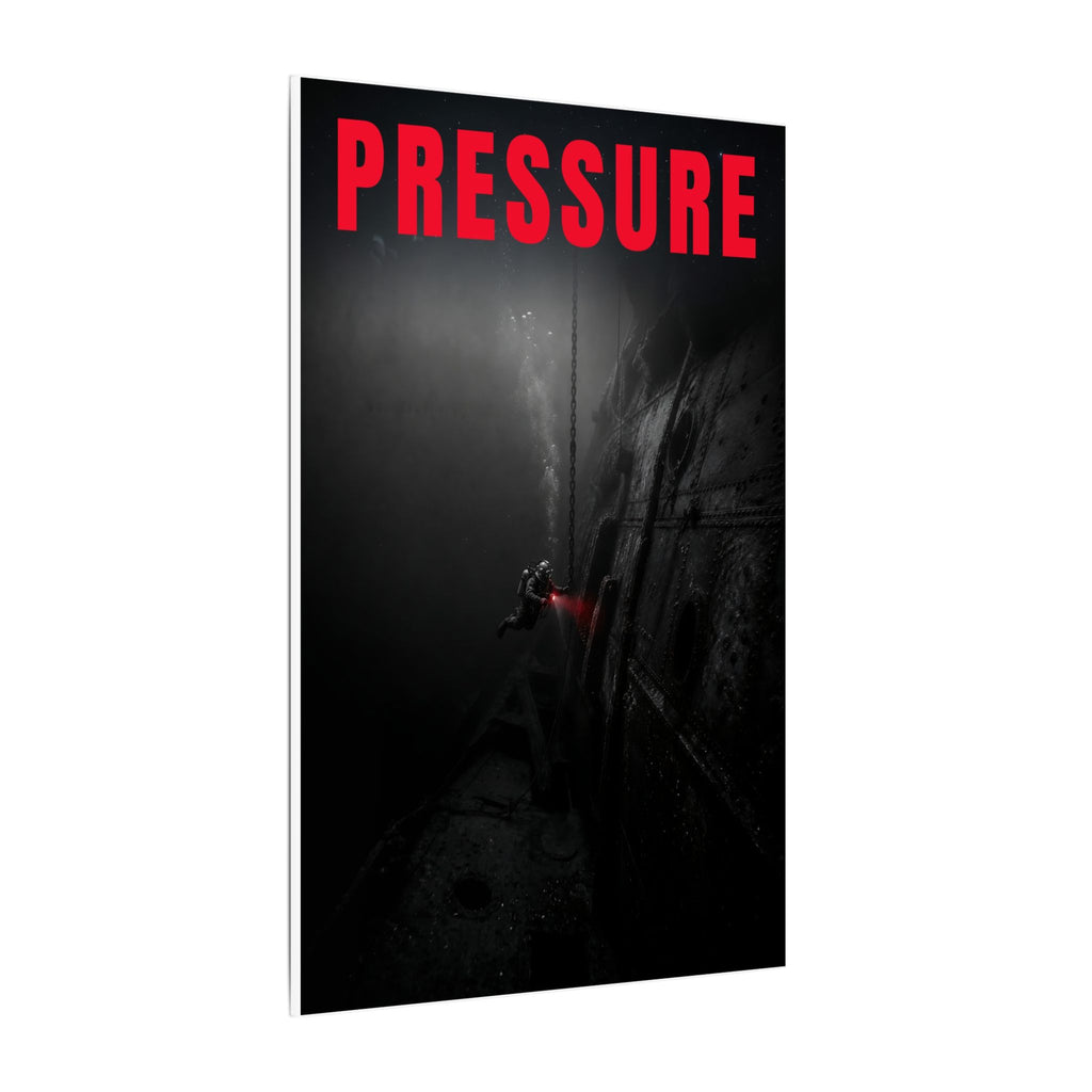 Control the Pressure - Gym Wall Art | Canvas