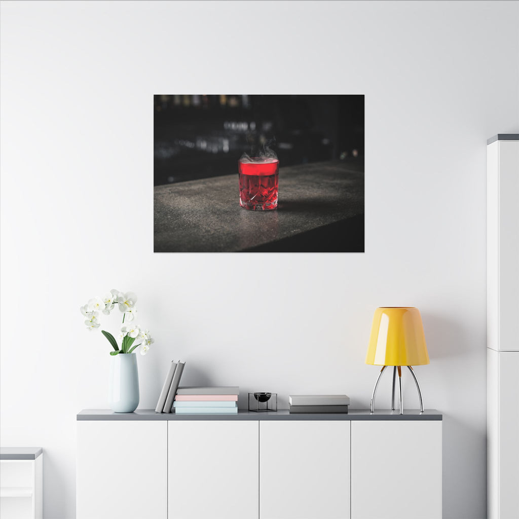 Last Pour - Mens Office Artwork | Canvas (Landscape)