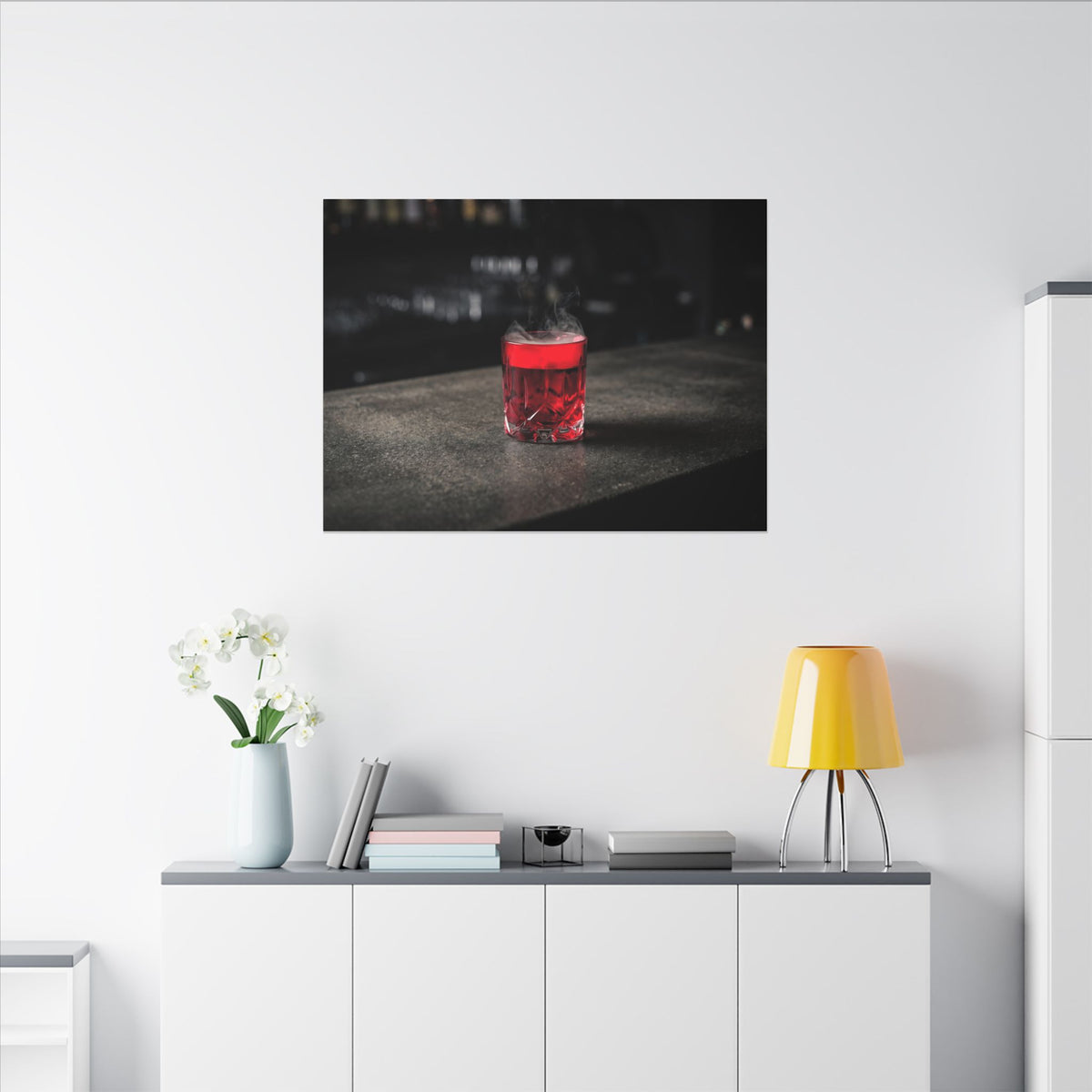 Last Pour - Mens Office Artwork | Canvas (Landscape)