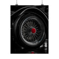 Spoke and Steel - Classic Car Wall Art | Matte Poster