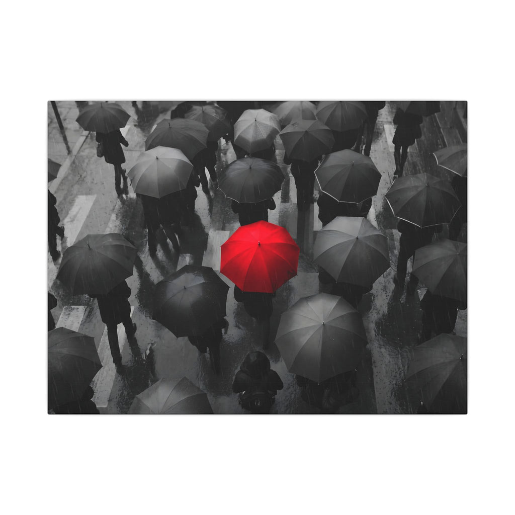 One in the Crowd - Office Wall Art | Canvas (Landscape)
