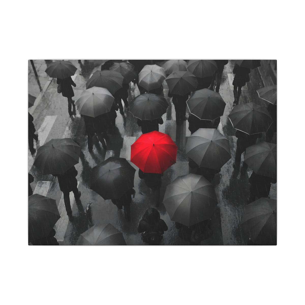 One in the Crowd - Office Wall Art | Canvas (Landscape)
