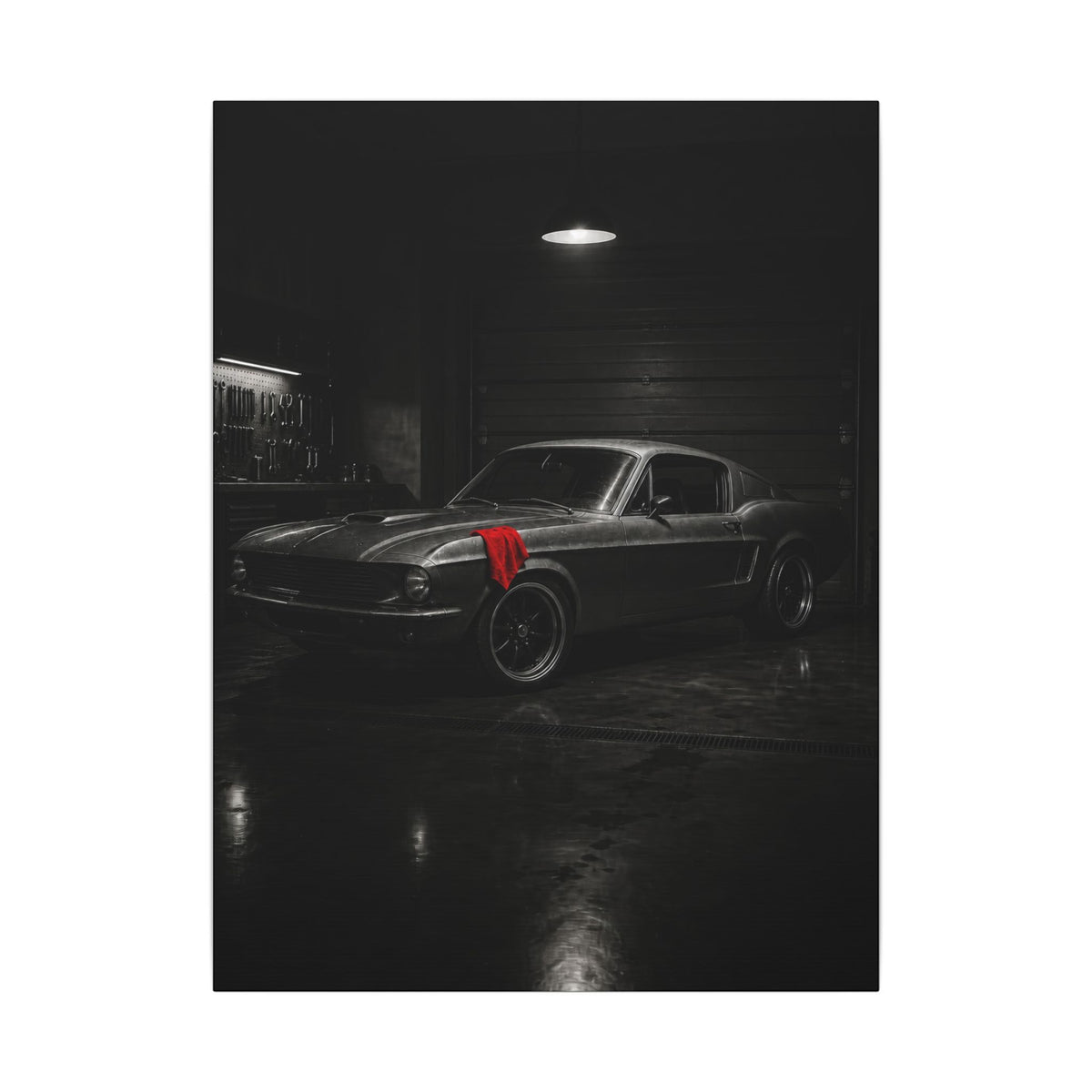 Private Sanctuary - Garage Wall Art | Canvas