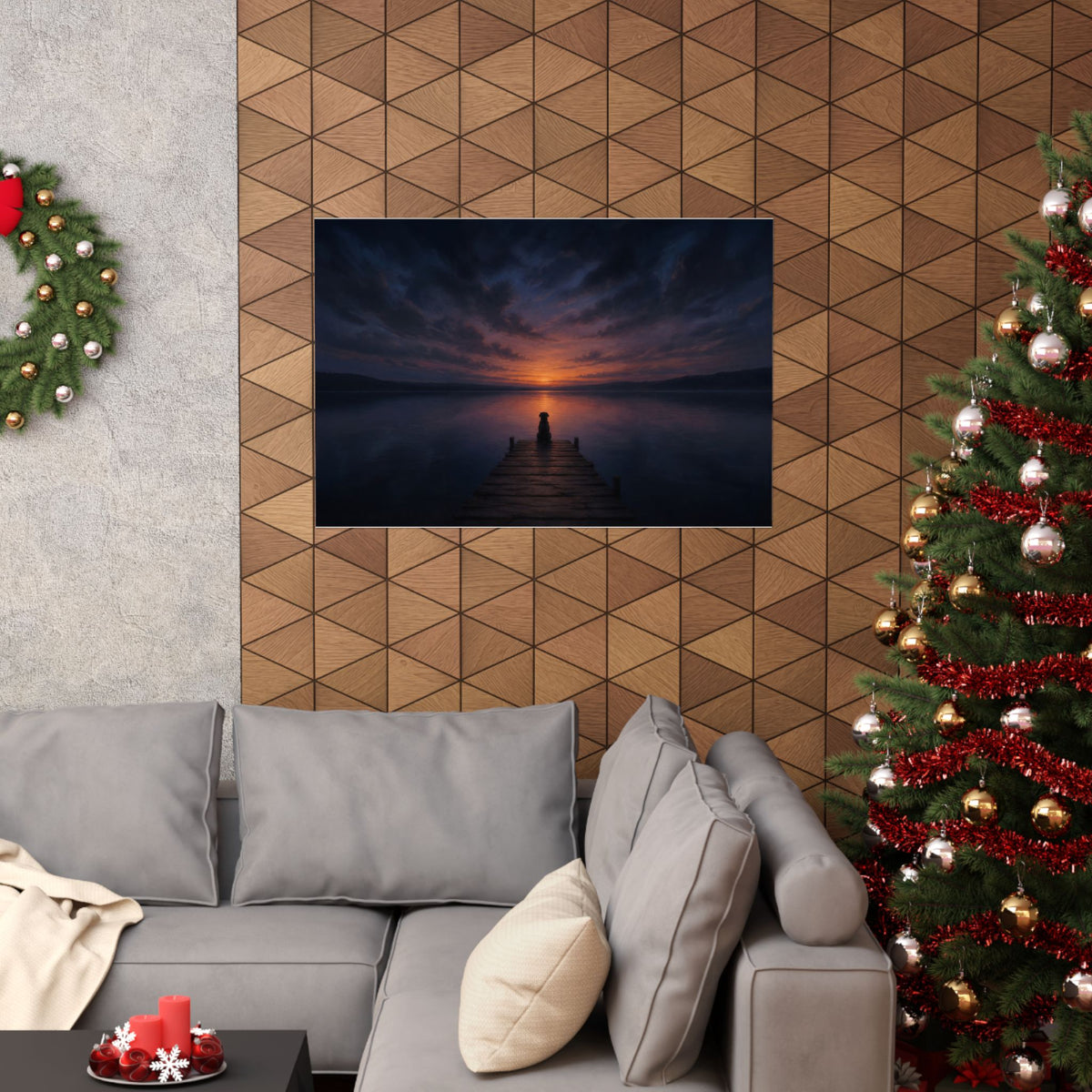 The Wait - Bedroom Wall Art | Matte Poster (Landscape)