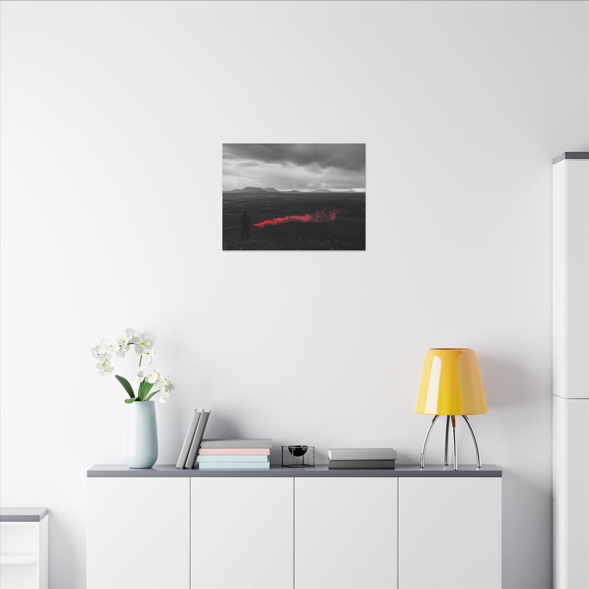Refuse to Disappear - Above Bed Wall Art | Canvas (Landscape)