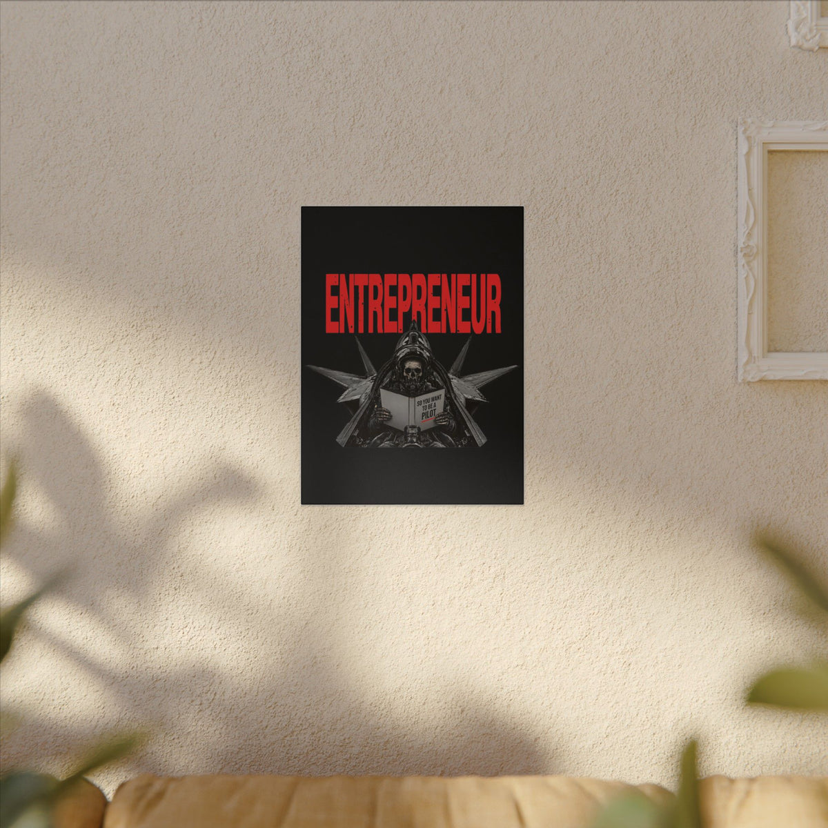 Entrepreneur - Skeleton Wall Art | Canvas