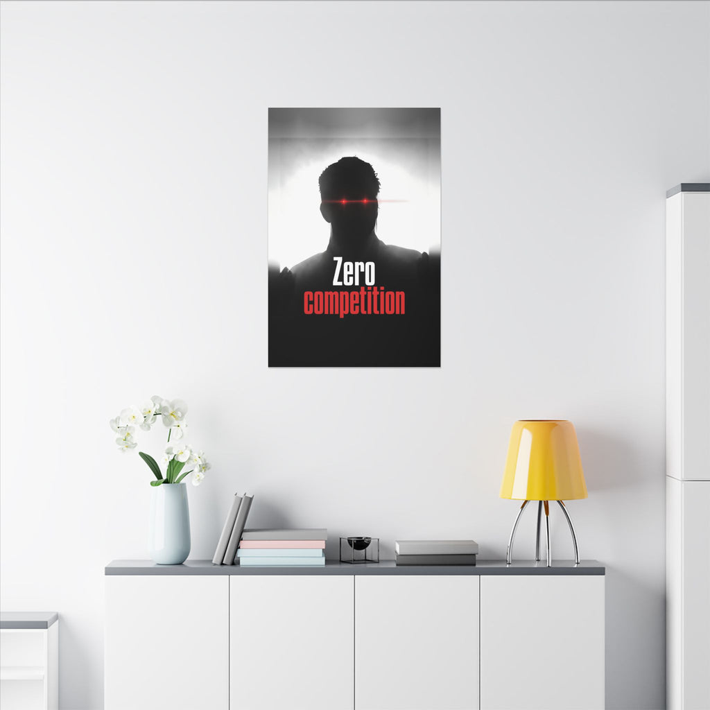 Zero Competition - Men's Office Wall Art | Canvas