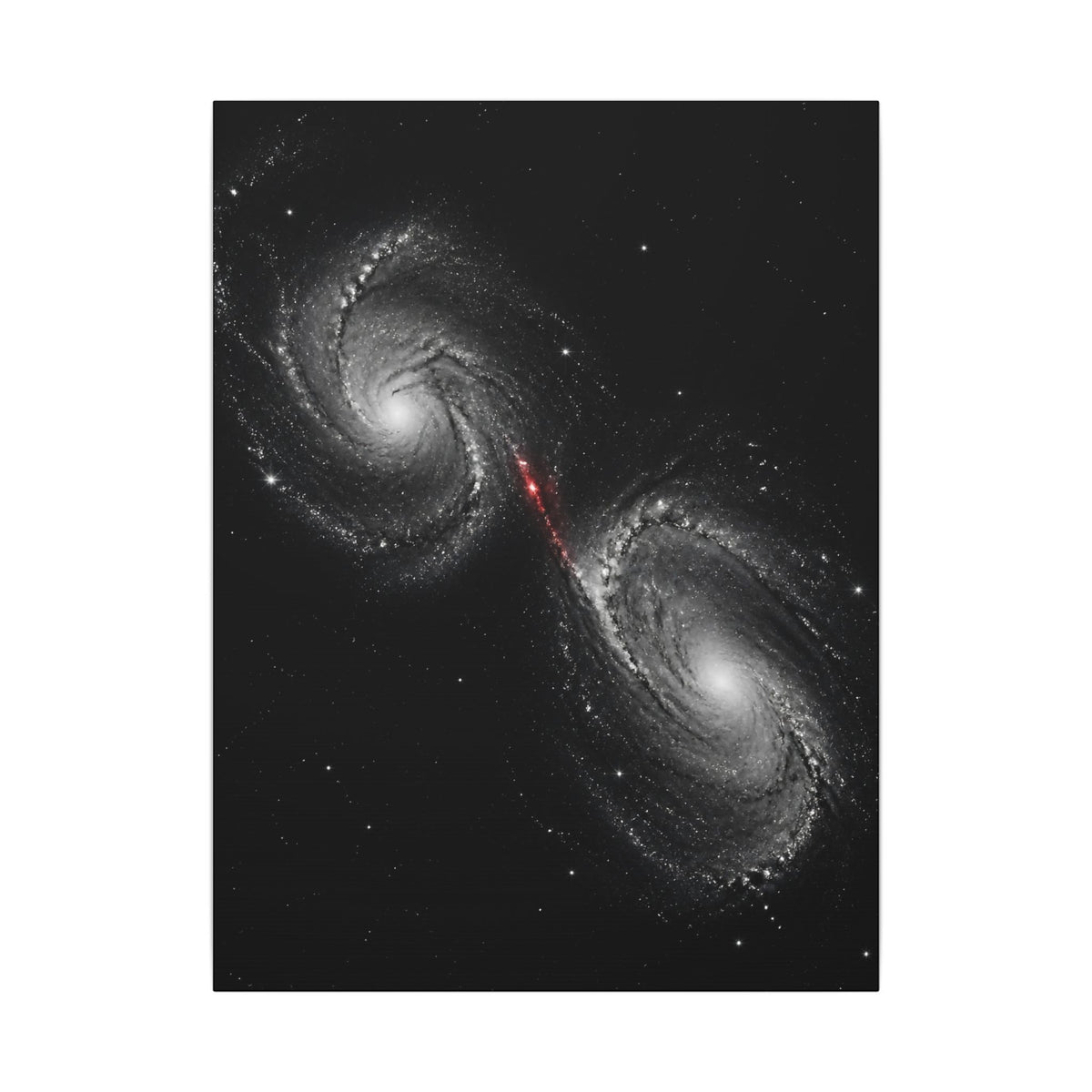 Collision Course - Space Wall Art | Canvas