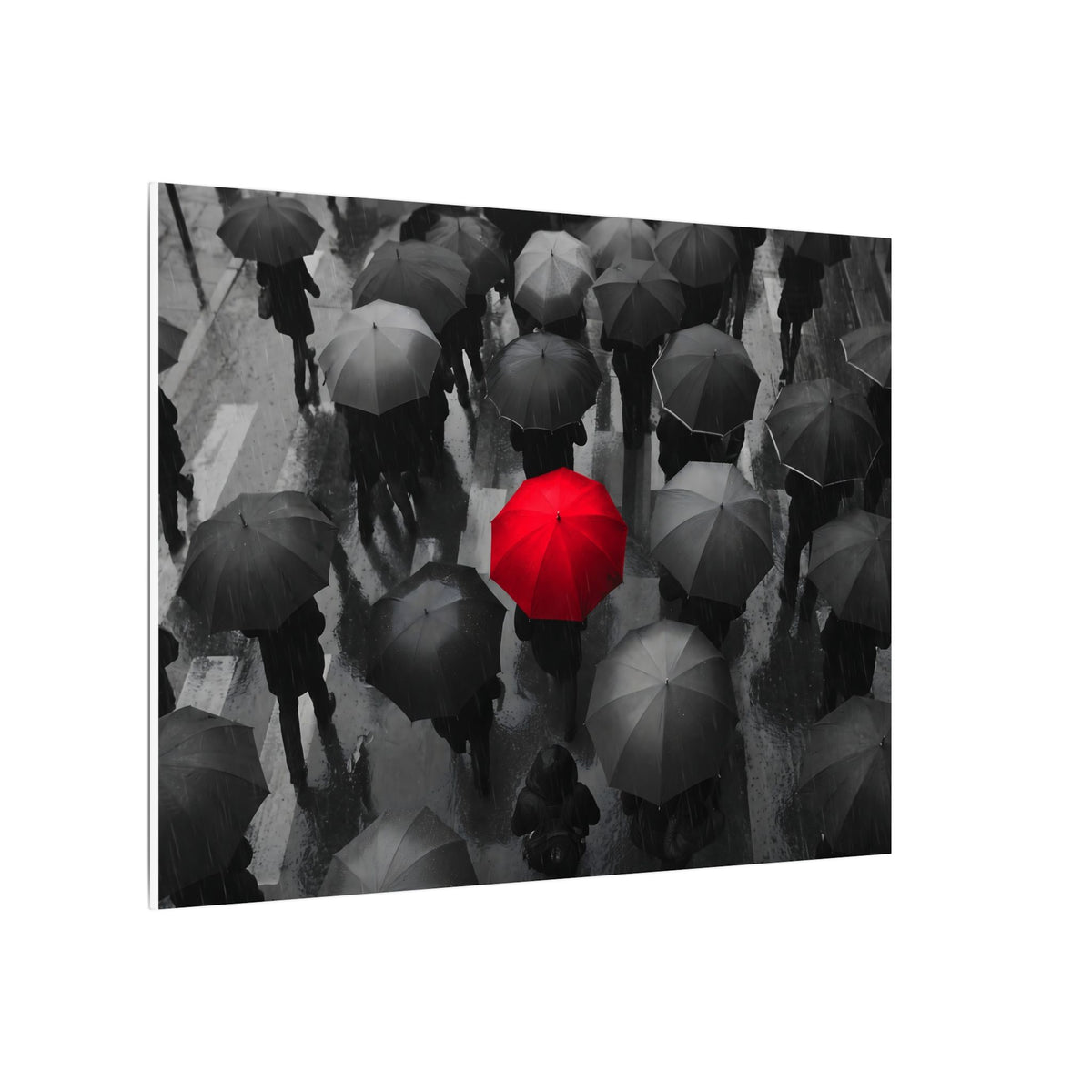One in the Crowd - Office Wall Art | Canvas (Landscape)