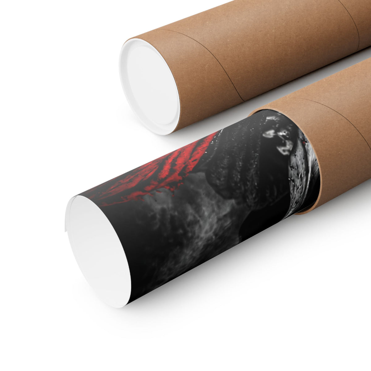 Warrior - Skull Painting | Matte Poster