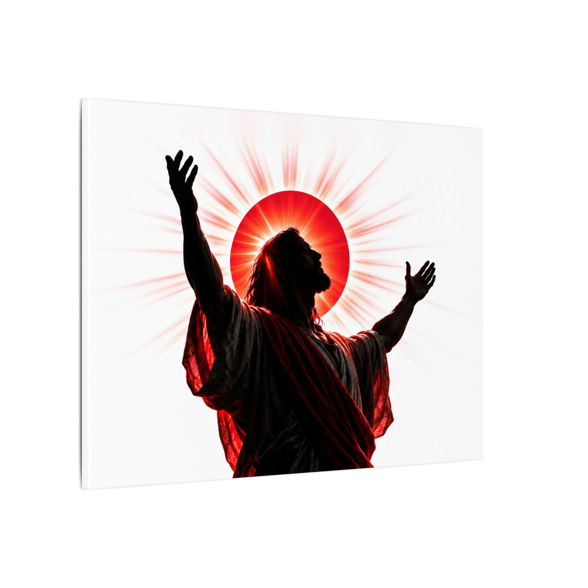Red Sun Victory - Christian Wall Art | Canvas (Landscape)
