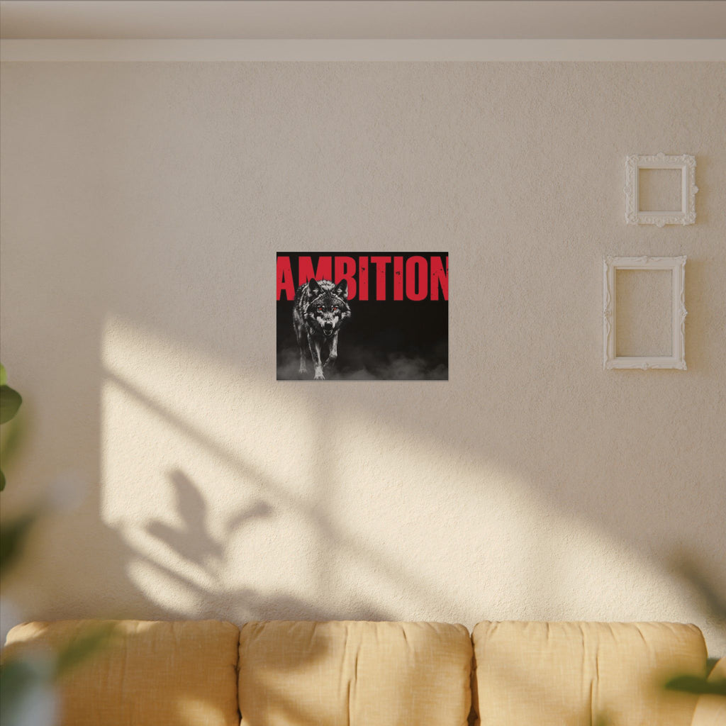 Ambition - Wolf Wall Art | Canvas (Landscape)