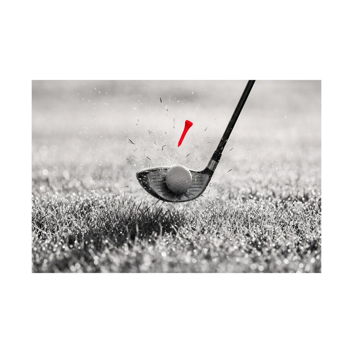 Pure Contact - Golf Prints | Matte Poster (Landscape)