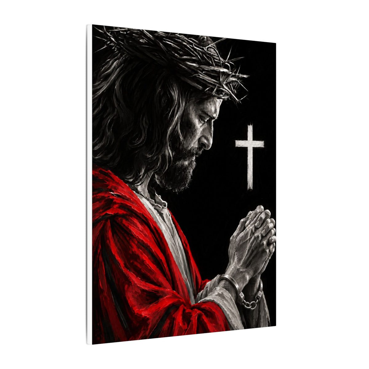 Praying Jesus - Christian Wall Art | Canvas