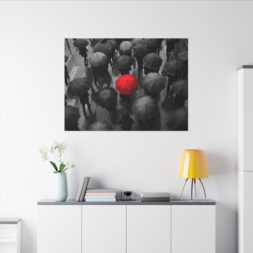 One in the Crowd - Office Wall Art | Canvas (Landscape)