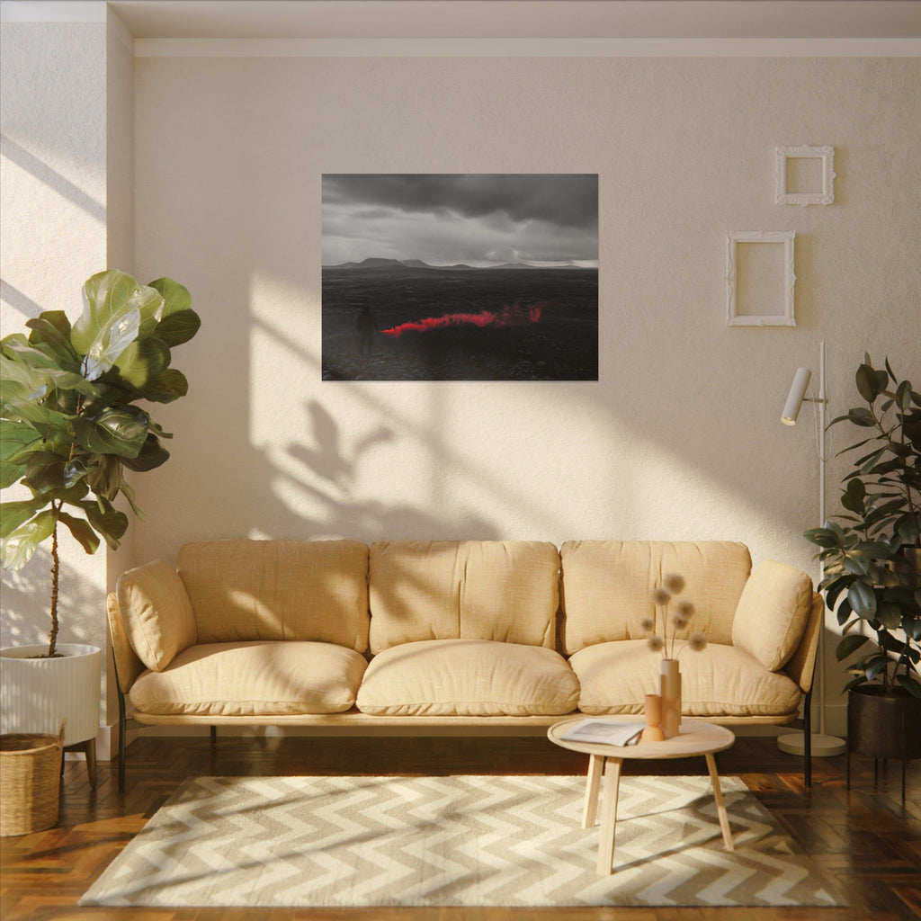Refuse to Disappear - Above Bed Wall Art | Canvas (Landscape)