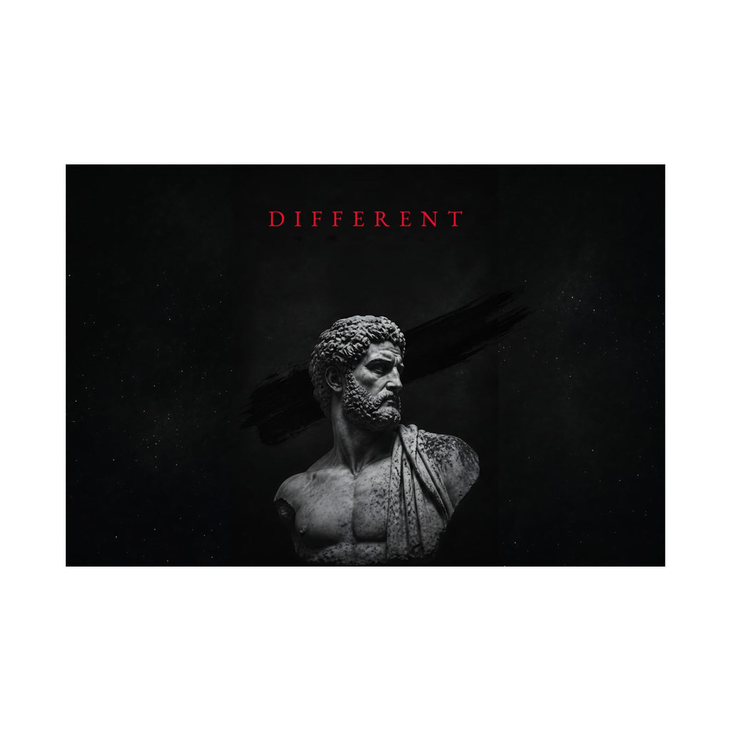 Different - Dark Wall Art | Matte Poster (Landscape)