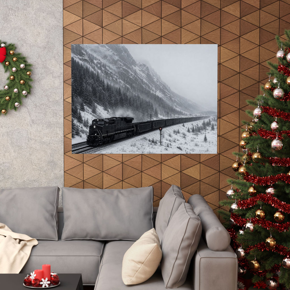 Keep Moving - Master Bedroom Wall Art | Matte Poster (Landscape)