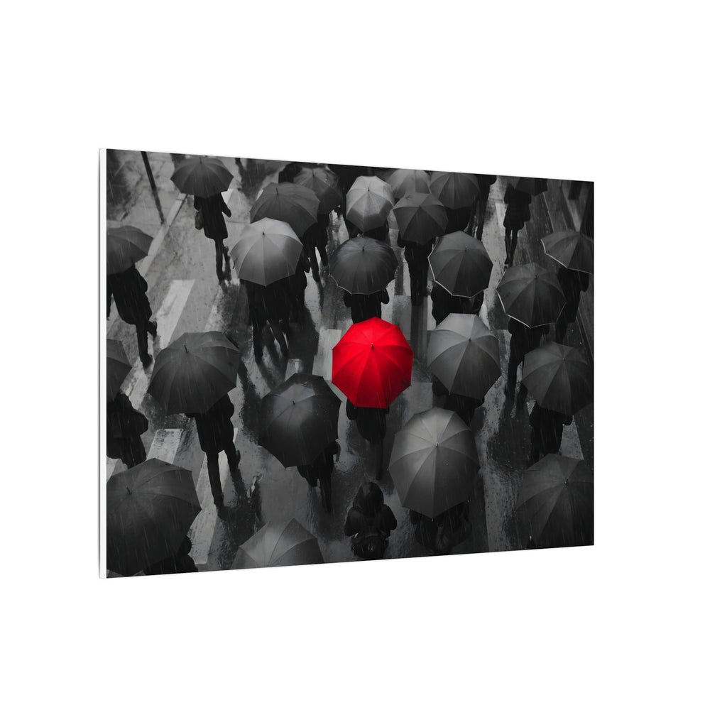 One in the Crowd - Office Wall Art | Canvas (Landscape)