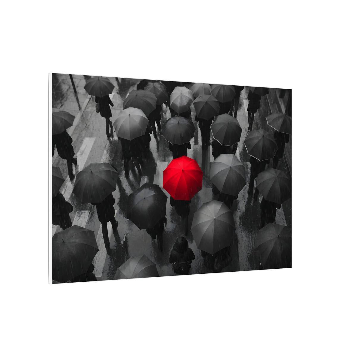 One in the Crowd - Office Wall Art | Canvas (Landscape)