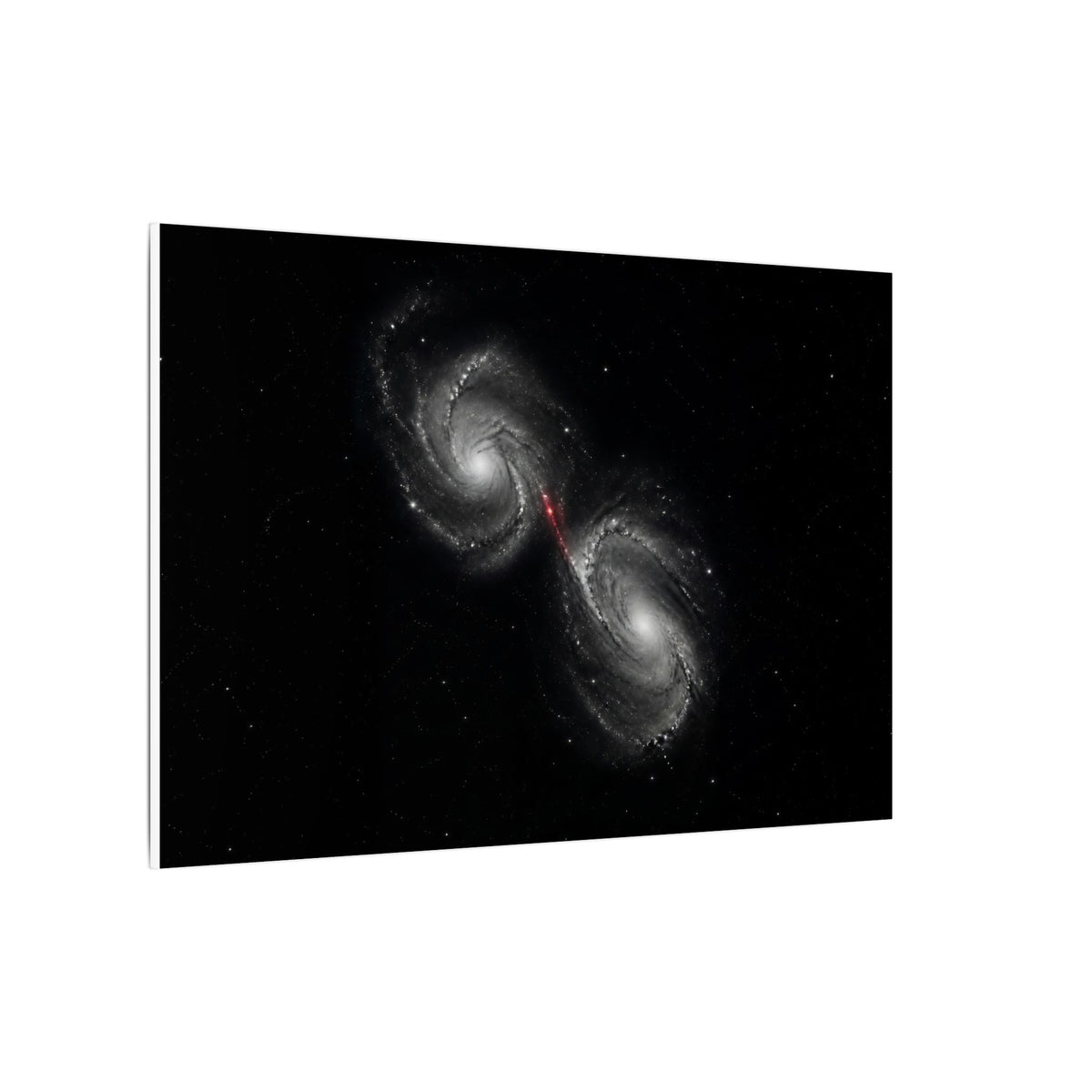Collision Course - Space Wall Art | Canvas (Landscape)