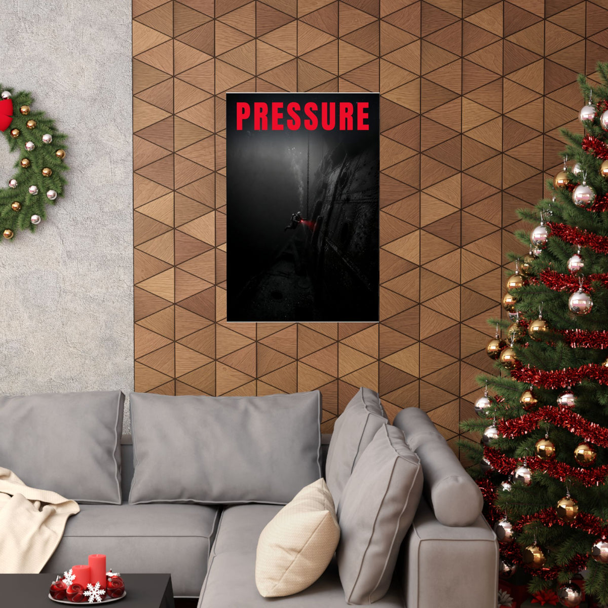 Control the Pressure - Gym Wall Art | Matte Poster