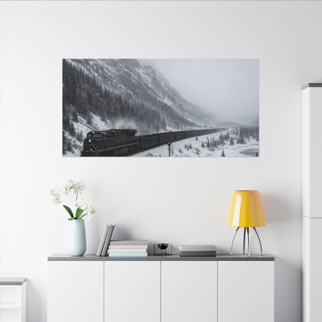 Keep Moving - Master Bedroom Wall Art | Canvas (Panoramic)