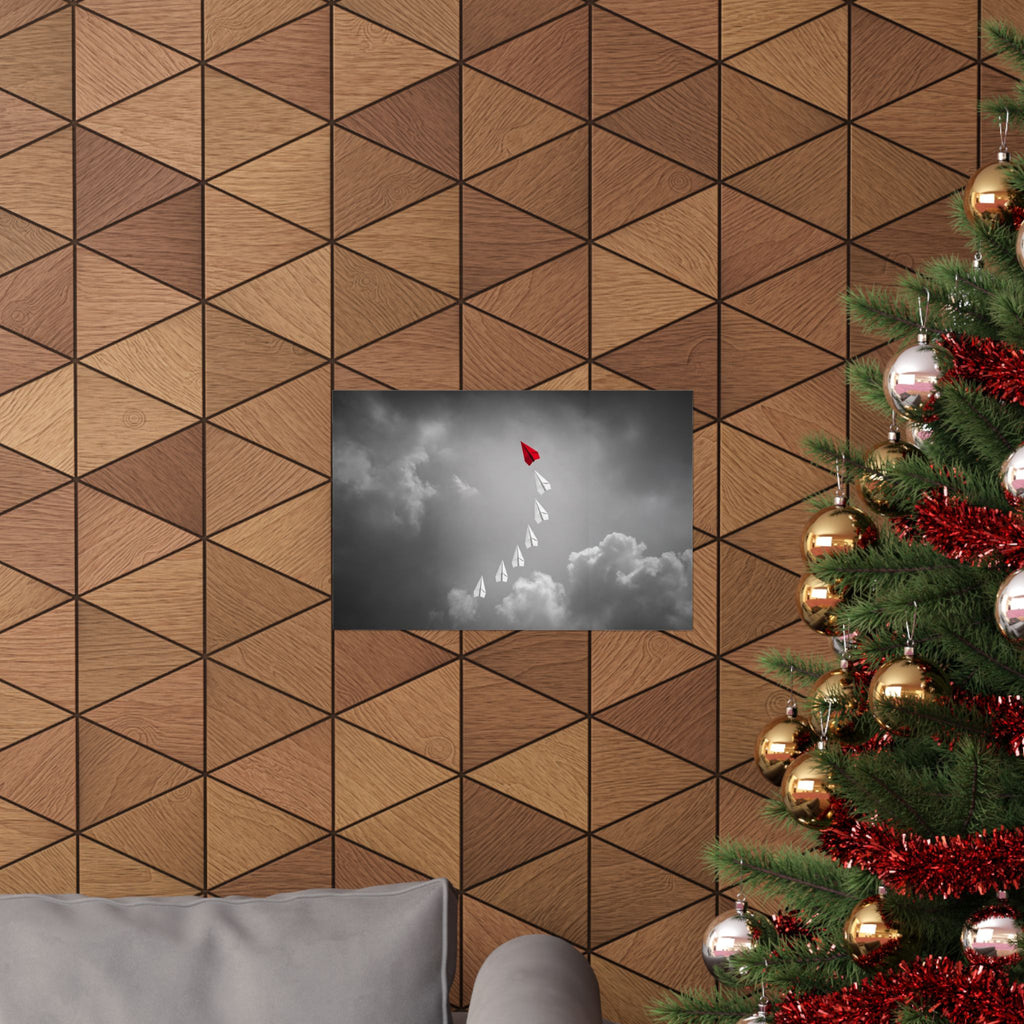 The One That Leads - Unique Office Wall Art | Matte Poster (Landscape)