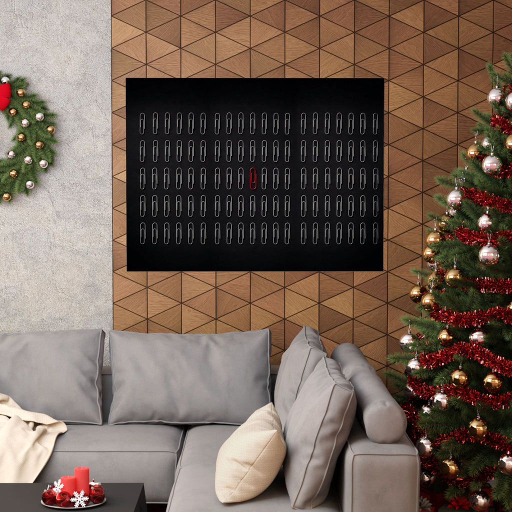 Against the Grid - Office Wall Art | Matte Poster (Landscape)