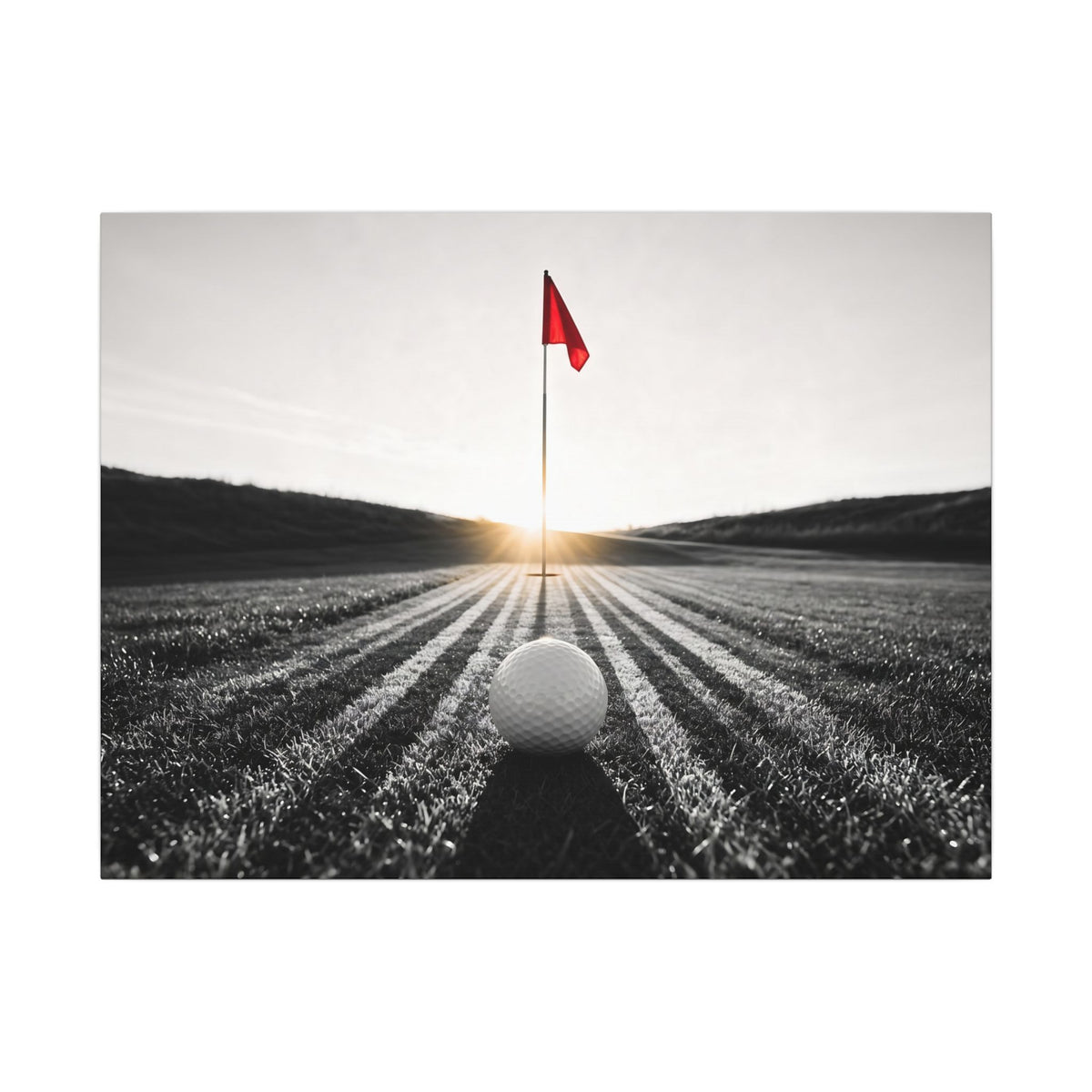 Dead Aim - Golf Wall Decor | Canvas (Landscape)